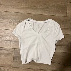 White crop top 
Walmart brand 
Size small